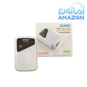 پمپ هوا دو خروجی شارژی AQ-2020 سوبو