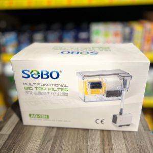 فیلتر بالاسری چند منظوره سوبو (SOBO) مدل AQ-15H – فیلتراسیون سه‌گانه