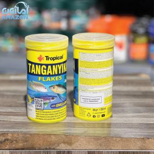 غذای پولکی مخصوص سیچلایدهای تانگانیکا 250 میل Tropical Tanganyika Flakes