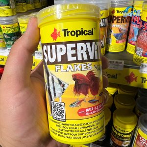 غذا تروپيكال 250ml/50g SUPERVITFLAKES