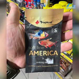 غذا تروپيكال ساشه‌اي SOFTLINE AMERICA 10g