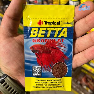 غذا تروپيكال ساشه‌اي BETTA GRANULAT 10g